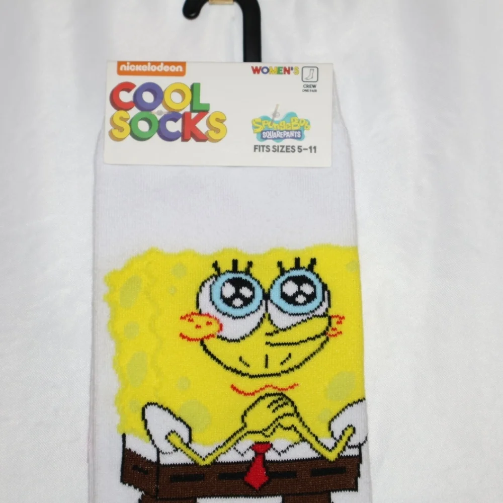 Cool Socks SpongeBob SquarePants & Patrick Star Socks. W Sizes 5-11. NWT.